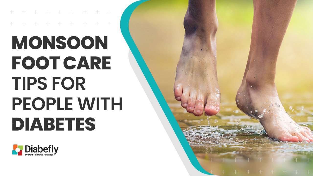 Monsoon foot care tips for people with diabetes