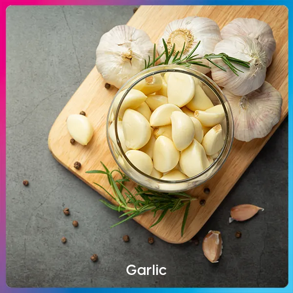 Garlic fat-burning foods