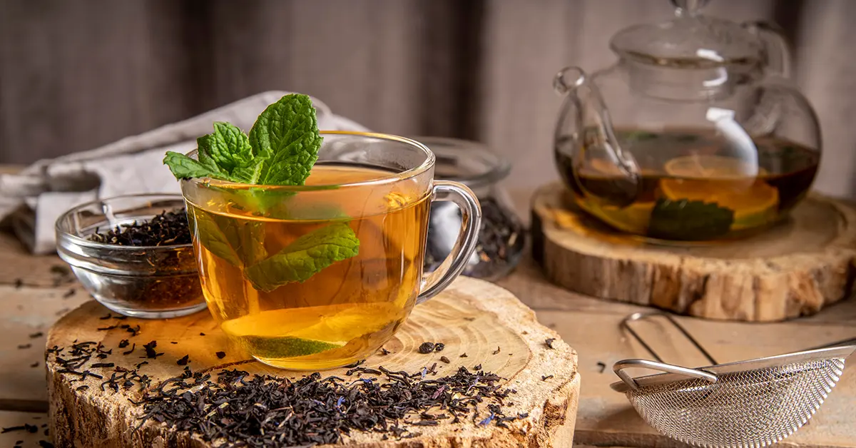 Tea nighttime drink for weight loss.