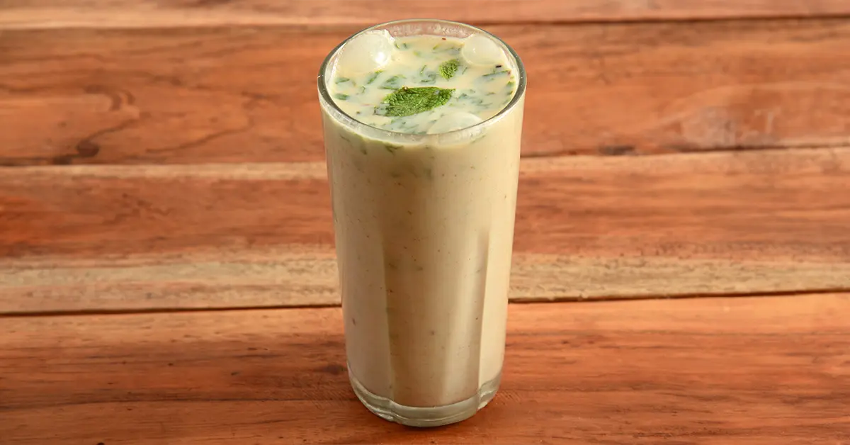 Sattu buttermilk sugar free drink for diabetes.