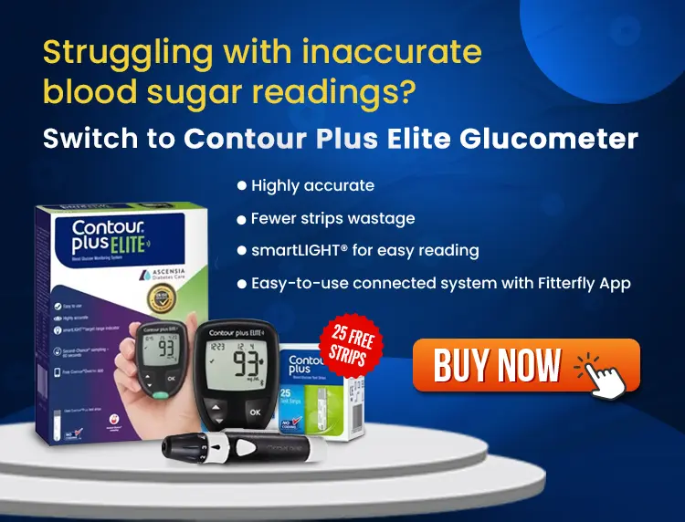 contour plus glucometer banner