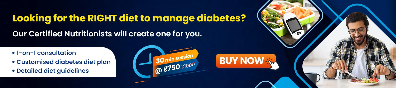 diabetes diet nutrition consultation banner