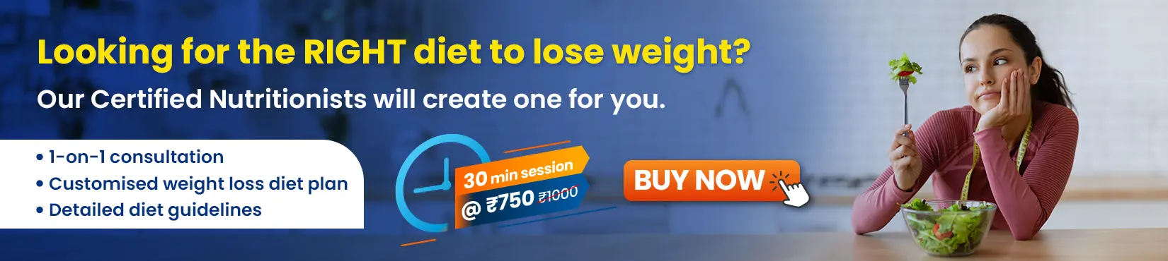 weight loss diet nutrition consultation banner